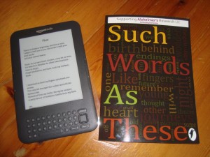 Proof copy of Such Words As These hard copy and Kindle version